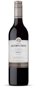 Jacobs Creek Merlot case of 6 or 7.25 per bottle
